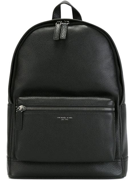 michael kors men's black backpack|Michael Kors men's backpack.